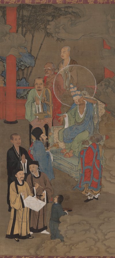 Lohan Manifesting Himself as an Eleven-headed Guanyin by Zhou Jichang